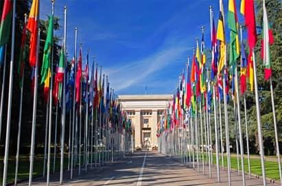 <p>The Palais des Nations</p>